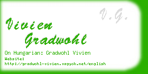 vivien gradwohl business card